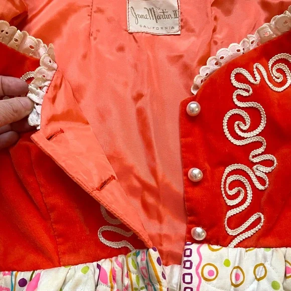 Vintage Wench Dress Renaissance Cosplay Velvet Bodice Quilted Skirt Prairie Maxi - Picture 10 of 11